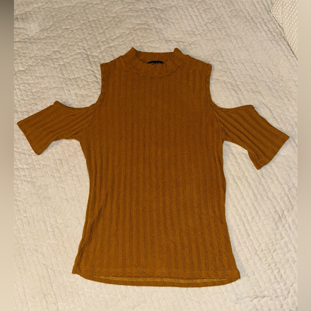 Kendall & Kylie Open Shoulder Top